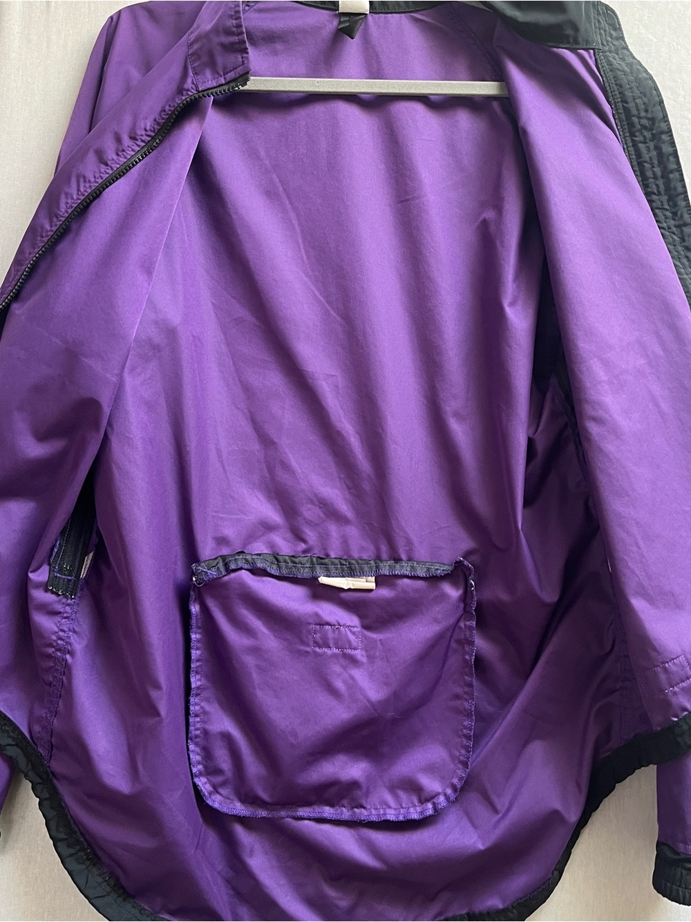 Vintage MEC Performance Cycling Windbreaker Jacket Size Large Reflective Nylon L - Picture 9 of 12